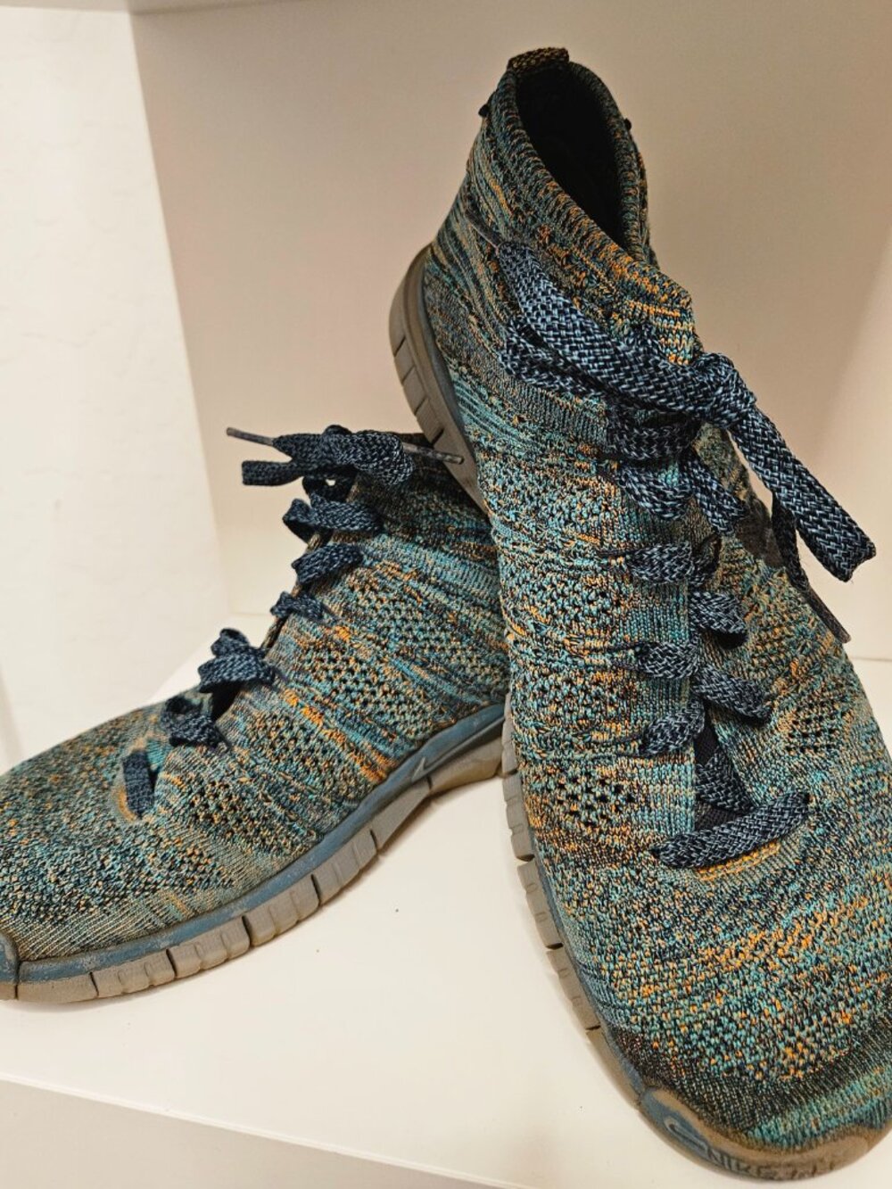 Nike Free Flyknit Chukka Mineral Teal Men's 8